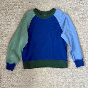 Hanna Andersson Color Block Crewneck